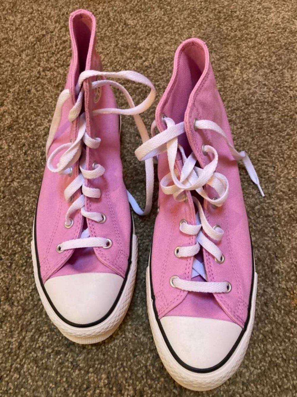 Converse Pink HIgh Top